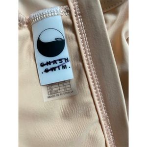 Haut De Bikini Free People GNASH Frilla - Taille US 2 - Jaune - Neuf Sans étiquettes